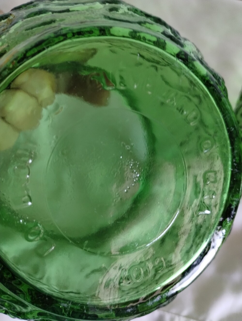 EO Brody Emerald Green Textured Glass Decorative Bowls Planter - Home Accents - Picture 2 of 4